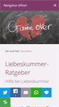 Mobile Screenshot of liebeskummer-ratgeber.com